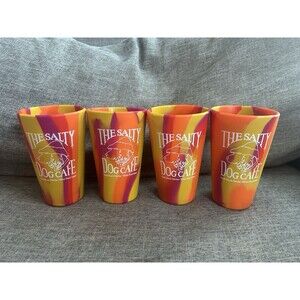 Silipint Salty Dog Cafe Silicone Cup South Beach Marina Hilton Head 16 Oz (4)
